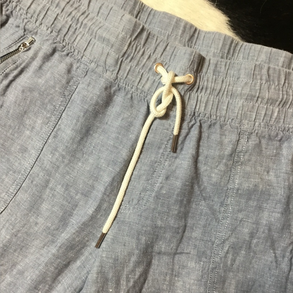 Athleta Cabo Linen Wide Leg Pants - Picture 7 of 10